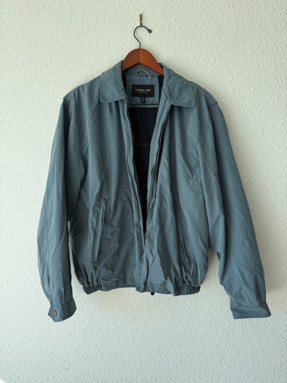 London Fog Men's Slate-Gray Lightweight Jacket